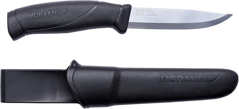 Mora Companion Outdoor Stainless 4 1 Inch Black